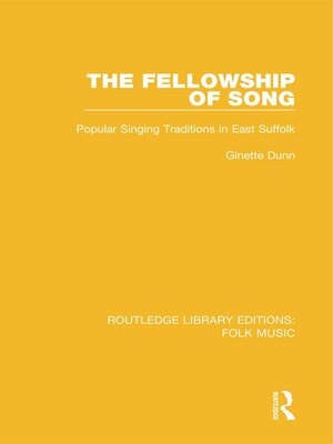 cover image of The Fellowship of Song